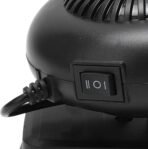 Calentador de espacio pequeño, ventilador calentador eléctrico con batería 170W 2 engranajes 18V calentador eléctrico portátil para BL1815 BL1820 BL1530 BL1840 BL1850 BL1860