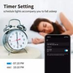 M Ledme – Bombilla LED Inteligente WiFi, No Necesita Hub, (Smarthome), Regulable, Equivalente a 80W, RGB y 2700K-6500K Blanco Frío a Cálido, Compatible con Alexa/Google Home/Siri