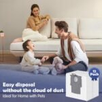 12 Bolsas de Polvo para Roborock S8+/S8 Pro Ultra/S7 MaxV Ultra/Q7 Max+/Q8 Max+/Q5 Pro+/Q5 Max+/Q10 X5+/S5+, Q7 M5+/L5+ Robot Aspirador, Bolsas de Repuesto 3.6L