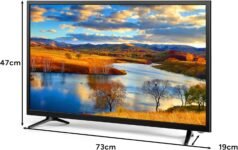 TV Smart TV de 32 Pulgadas (80 cm) – Televisión Smart TV de 32 Pulgadas – TV con LG webOS, Sintonizador DVB-T2/S2/C HD – Guía de Inicio Rápido, App LG ThinkQ