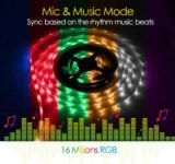 Tiras LED Weily 15M RGB Tiras LED con control remoto multicolor