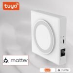 Matter Thread Hub Smart Home Bridge Matter Gate Way Soporte de control de voz, Gateway Bridge Hub El control remoto funciona con googleHome, para Homekit y Smartthings