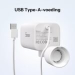 SONOFF CAM-B1P Cámara de Seguridad Exterior 2K HD, Visión Nocturna en Color, 180° Panorama, IA Detección Seguimiento, IP65 Resistente, Audio Bidireccional, Compatible Smart Home