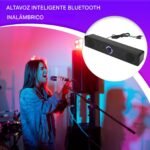 Knowlife TV Sound Bar – Altavoces de barra de sonido para computadora, inalámbricos con graves profundos para TV, proyector, computadora y computadora portátil