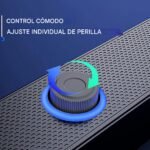 Knowlife TV Sound Bar – Altavoces de barra de sonido para computadora, inalámbricos con graves profundos para TV, proyector, computadora y computadora portátil