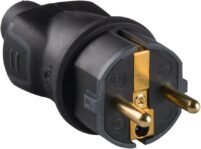 Legrand 050196 Enchufe profesional, 3680 W, 230 V, negro