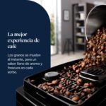 De’Longhi Magnifica Start Cafetera Superautomática, Jarra de Leche Automática LatteCrema, 4 Bebidas de un Toque, Controles Suaves al Tacto, Negro (ECAM220.91.B)