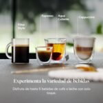 De’Longhi Magnifica Start Cafetera Superautomática, Jarra de Leche Automática LatteCrema, 4 Bebidas de un Toque, Controles Suaves al Tacto, Negro (ECAM220.91.B)