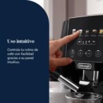 De’Longhi Magnifica Start Cafetera Superautomática, Jarra de Leche Automática LatteCrema, 4 Bebidas de un Toque, Controles Suaves al Tacto, Negro (ECAM220.91.B)