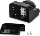 VELAMP MS005 Detector de movimiento compacto, IP44, negro