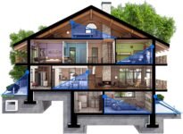 VELAMP MS005 Detector de movimiento compacto, IP44, negro