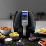 Princess 182020 Aerofryer XL – Aerofryer, Panel de Control Digital Táctil, Fácil de Limpiar, 1500 W, 3,2 Litros