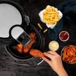 Princess 182020 Aerofryer XL – Aerofryer, Panel de Control Digital Táctil, Fácil de Limpiar, 1500 W, 3,2 Litros