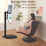 Smart TV portátil, Monitor táctil inteligente, TV con ruedas, TV portátil inalámbrico con control por voz, 8 GB de Ram + 128 GB de almacenamiento de 32 pulgadas