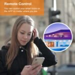 ANTELA Bombilla Inteligente Alexa E27, Bombilla Led Wifi 15W 1521 Lm, Compatible con Alexa/Google Home, Luz RGB Fría y Cálida 2700K-6500K, Wifi 2.4G Hz, 1PC