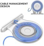 AhaStyle – Soportes de pared para Apple Homepod Mini (gestión de cables integrada) Soporte estable de ABS compatible con HomePod Mini (necesita taladrar) (paquete de 2)
