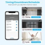 Mini interruptor elegante de Tuya WiFi, vida elegante teledirigida inalámbrica
