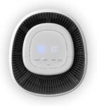 SPC ESPIRARE MAX Purificador de aire inteligente Wi-Fi para habitaciones grandes, filtración de 4 fases, filtro True HEPA 13, luz UV, súper silencioso, compatible con asistente de voz