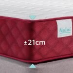 NALUI – Colchón Viscomfort Reversible Gredos 135 x 190 cm con Sistema Viscomfort, Tejido Stretch y Tejido 3D Transpirable. Altura: ±21 cm | Firmeza Media-Alta | Adaptables | Hecho en España