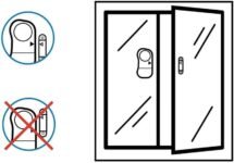 Electraline 58400 Alarma para puertas y ventanas