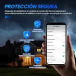 WiFi Smart Plug 16A con monitor de energía Control remoto por Tuya&Smart Life APP/Voice Smart Plugs Bluetooth Compatible con Alexa y Google Home 2.4GHz (2, Blanco roto)