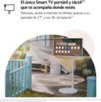 LG 27ART10AKPL – Monitor Inteligente, StanbyMe, Portátil (Monitor/Smart TV), 27″, 1920×1080, FHD, LED (16:9), webOS6.0, Brillo Ajustable, Mando Incluido, Beige