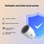 SONOFF S60ZBTPF Zigbee Smart Plug – Control remoto, monitor, encendido, temporizador, protección. Sobrecarga, Repetidor Zigbee, eWeLink