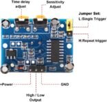 Módulo de detección de movimiento con sensor de movimiento PIR, APKLVSR 6 unidades Módulo de sensor PIR infrarrojo compatible con Arduino y Raspberry Pi