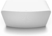 Sonos Five SNS-FIVE1EU1 – El altavoz inteligente y potente compatible con Apple AirPlay en dispositivos iOS – Blanco