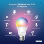 Tapo L530EA WiFi Bombilla Inteligente, Bombilla LED E27 Multicolor 2500K-6500K, Regulable 8.7W 806LM, Funciona con Alexa, Control por Voz, Ahorro de Energía
