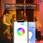 Tapo L530EA WiFi Bombilla Inteligente, Bombilla LED E27 Multicolor 2500K-6500K, Regulable 8.7W 806LM, Funciona con Alexa, Control por Voz, Ahorro de Energía