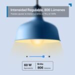 Tapo L530EA WiFi Bombilla Inteligente, Bombilla LED E27 Multicolor 2500K-6500K, Regulable 8.7W 806LM, Funciona con Alexa, Control por Voz, Ahorro de Energía