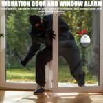 4 alarmas de puerta inalámbricas con sensor magnético de 130 dB, protección antirrobo con pilas para casa, hotel, oficina