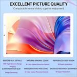 Un Smart TV portátil de 24 pulgadas con pantalla táctil móvil, rotación de 360°, batería integrada y soporte para TV móvil, ideal para fitness, juegos y actividades al aire libre 8*128G