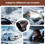 Calefacción Para Coches,Calentador 12V Enchufe Ventilador Descongelador | Calefacción Para Vehículos | Para Oficina Viaje Trabajo Tienda Baño Camping Coche Oficina Camping Camión
