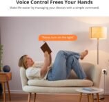 SONOFF S60TPF Enchufe Inteligente Wi-Fi (con Monitorización de Energía), Programación de Encendido/Apagado, Ahorro de Energía, Compatible con Alexa y Google Home