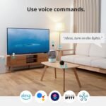 SwitchBot – Mini Control Remoto Inteligente, Hub Remoto Infrarrojo Universal para Hogar Inteligente, para TV y Aire Acondicionado, Conecta Dispositivos SwitchBot a WiFi, Funciona con