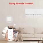 SwitchBot – Mini Control Remoto Inteligente, Hub Remoto Infrarrojo Universal para Hogar Inteligente, para TV y Aire Acondicionado, Conecta Dispositivos SwitchBot a WiFi, Funciona con
