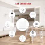 SwitchBot – Mini Control Remoto Inteligente, Hub Remoto Infrarrojo Universal para Hogar Inteligente, para TV y Aire Acondicionado, Conecta Dispositivos SwitchBot a WiFi, Funciona con