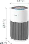 Philips Purificador de aire Serie 2200, HEPA NanoProtect + Filtro de carbón activo, CADR 400m³/h para 104 m², Alérgicos, Filtro ultra silencioso, inteligente y duradero (AC2210/10)
