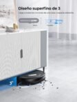 Laresar Clean Robot Aspirador y Fregona, Robot Aspirador 4500Pa, Robot Aspirador 3 en 1, Batería de Larga Duración, Compatible con Alexa/WiFi/App, para Pelo de Mascotas, Suelo (Evol 3)