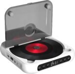 Reproductor de música inalámbrico, reproductor de música con altavoz para el hogar, dispositivo de altavoz recargable para viajes, escuela, trabajo, hogar, salidas y camping