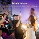 ANTELA Bombillas Alexa E27 WiFi Bombillas LED Inteligentes 9W 806LM, Bombilla RGB 2700K-6500K Compatible con Google Home/Alexa, 2 Piezas