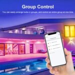 ANTELA Bombillas Alexa E27 WiFi Bombillas LED Inteligentes 9W 806LM, Bombilla RGB 2700K-6500K Compatible con Google Home/Alexa, 2 Piezas