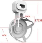 honecumi Soporte de pared para HomePod Mini | Soporte de pared, gestión de cables, ahorro de espacio, soporte de pared para Homepod Mini Voice Assistant