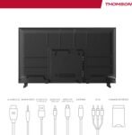 THOMSON TV 40 Pulgada (101 cm) FHD Easy TV, TV LED (No Smart), Triple Sintonizador (DVB-T/T2/C/S/S2), Dolby Audio, Modo Hotel, Reproductor Multimedia, Control Retroiluminado, 3X HDMI, 40FD2S13