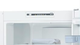 Bosch – Frigorífico Combi, 60 cm, Serie 2, NoFrost, Iluminación LED, MultiAirFlow, Blanco, KGN36NWEA