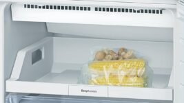 Bosch – Frigorífico Combi, 60 cm, Serie 2, NoFrost, Iluminación LED, MultiAirFlow, Blanco, KGN36NWEA
