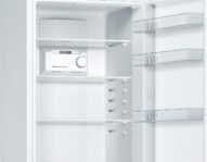 Bosch – Frigorífico Combi, 60 cm, Serie 2, NoFrost, Iluminación LED, MultiAirFlow, Blanco, KGN36NWEA