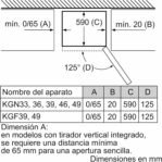 Bosch – Frigorífico Combi, 60 cm, Serie 2, NoFrost, Iluminación LED, MultiAirFlow, Blanco, KGN36NWEA